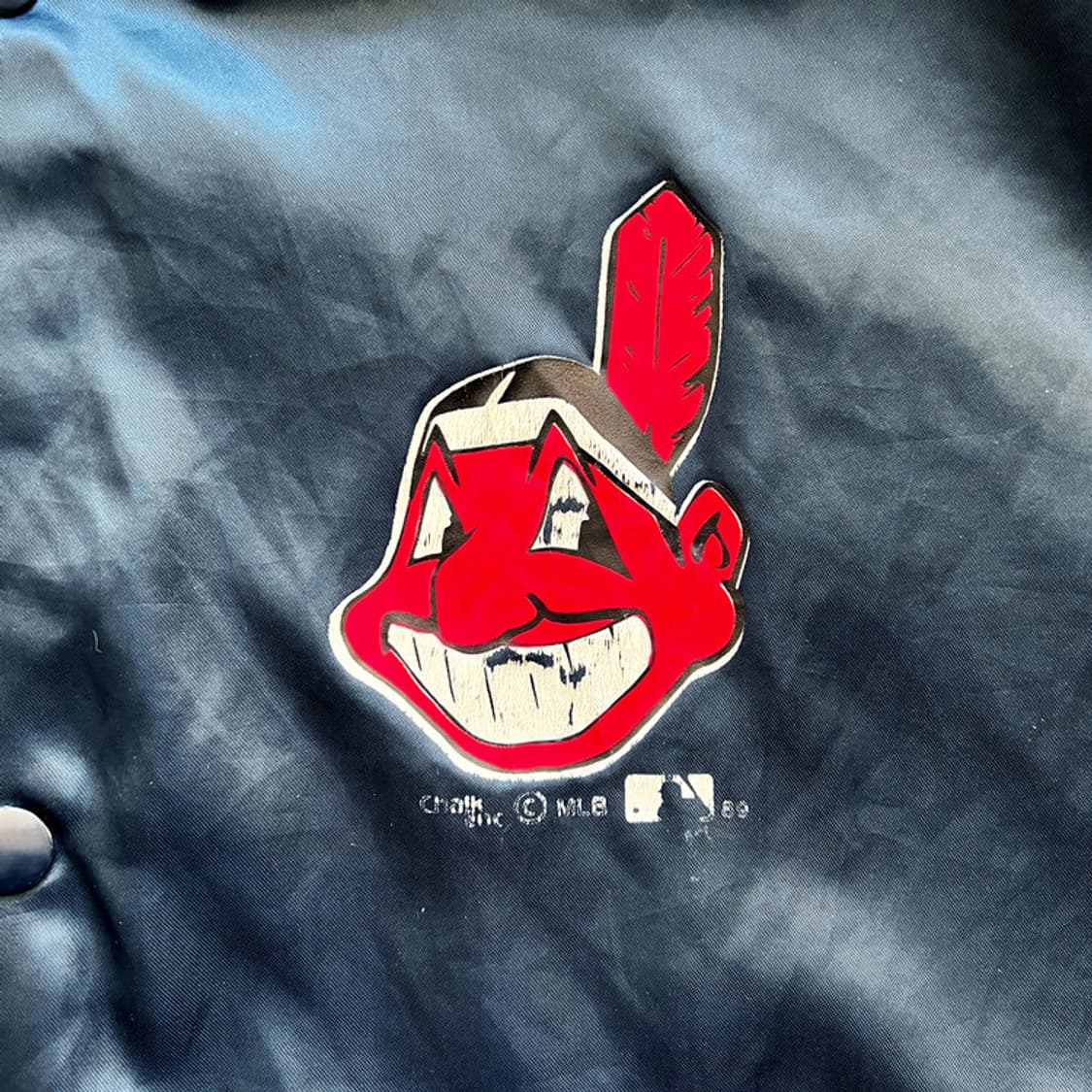 80s Cleveland Indians 빈티지 점퍼 상품이미지4