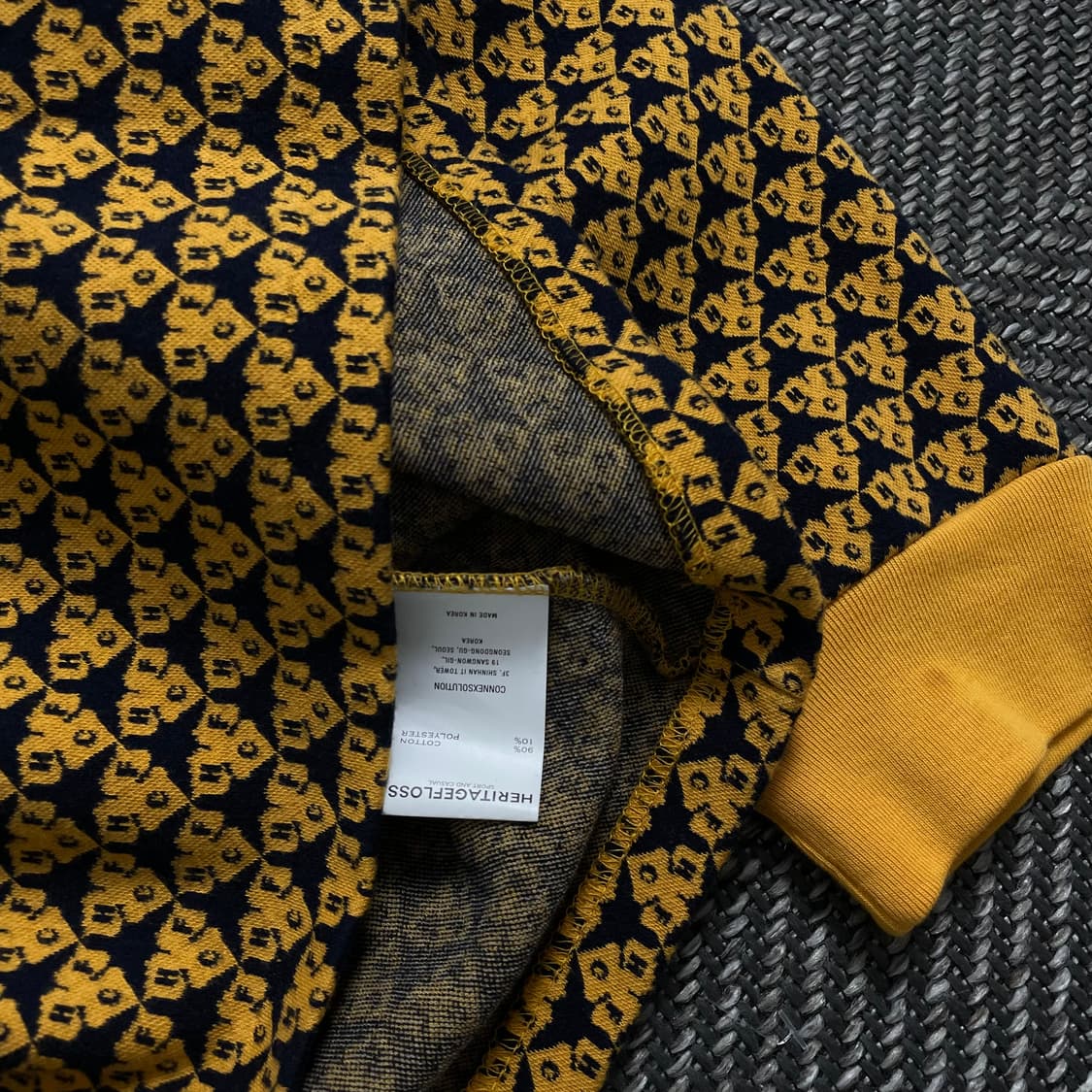 헤리티지플로스 모노그램 패턴 스웨터 o 4060 상품이미지7