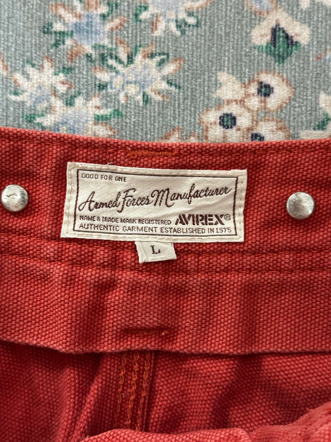 (32)아비렉스 카펜터 레터링 팬츠 상품이미지6