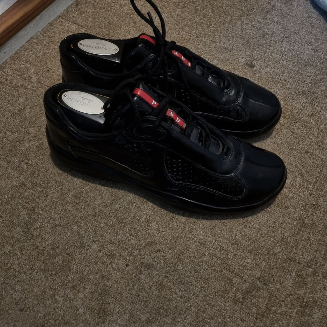 프라다 아메리칸컵 블랙 uk8 상품이미지2