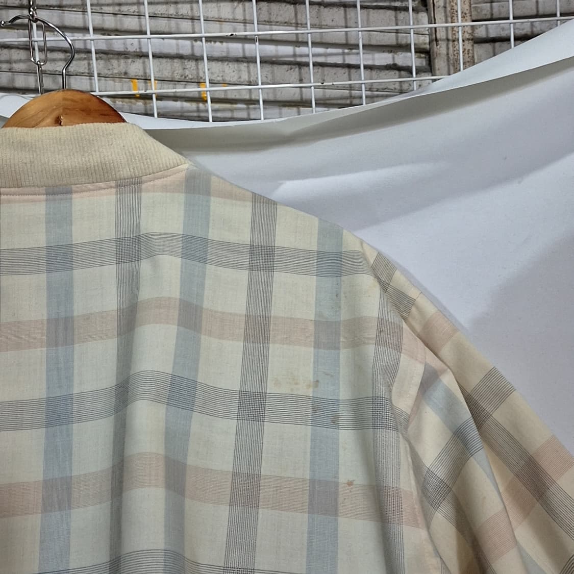 Lacoste 라코스테 체크 블루종 자켓 상품이미지9