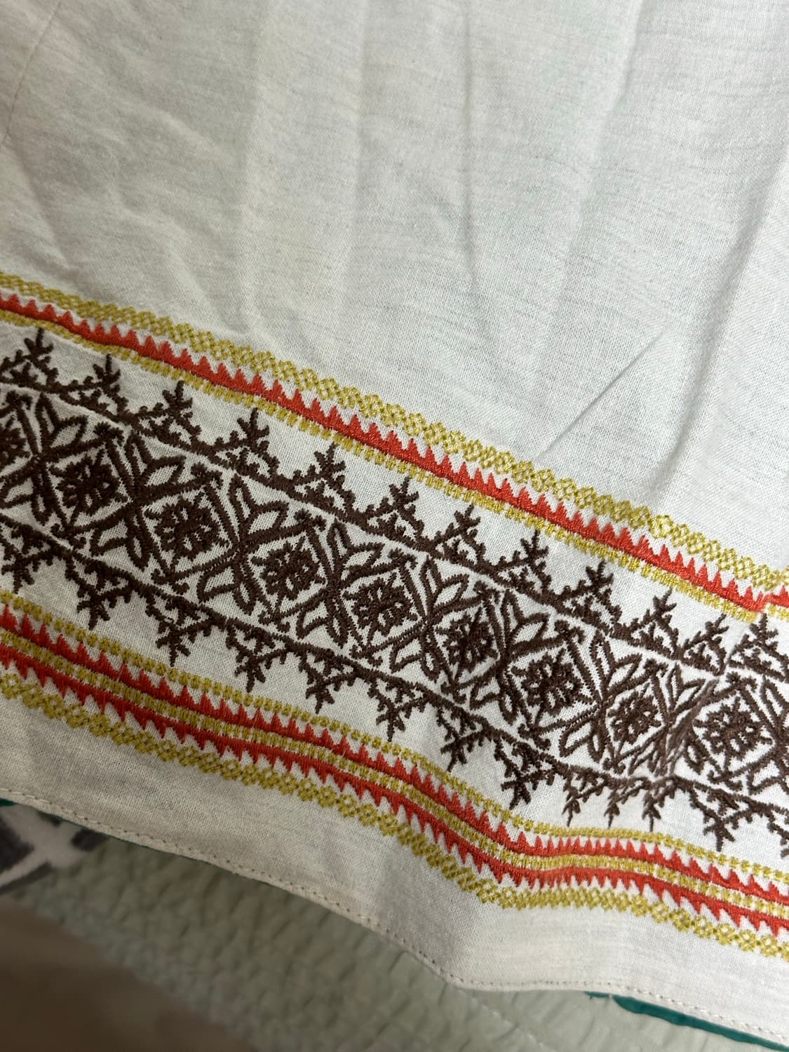 히피무드 자수 롱치마 상품이미지4