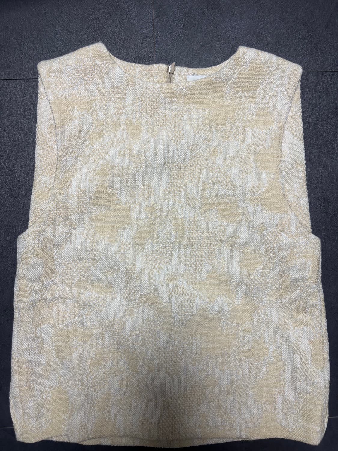 에핑글러 베스트 블라우스 - 자카드 옐로우(아이보리) (정가 18.3만) 상품이미지2