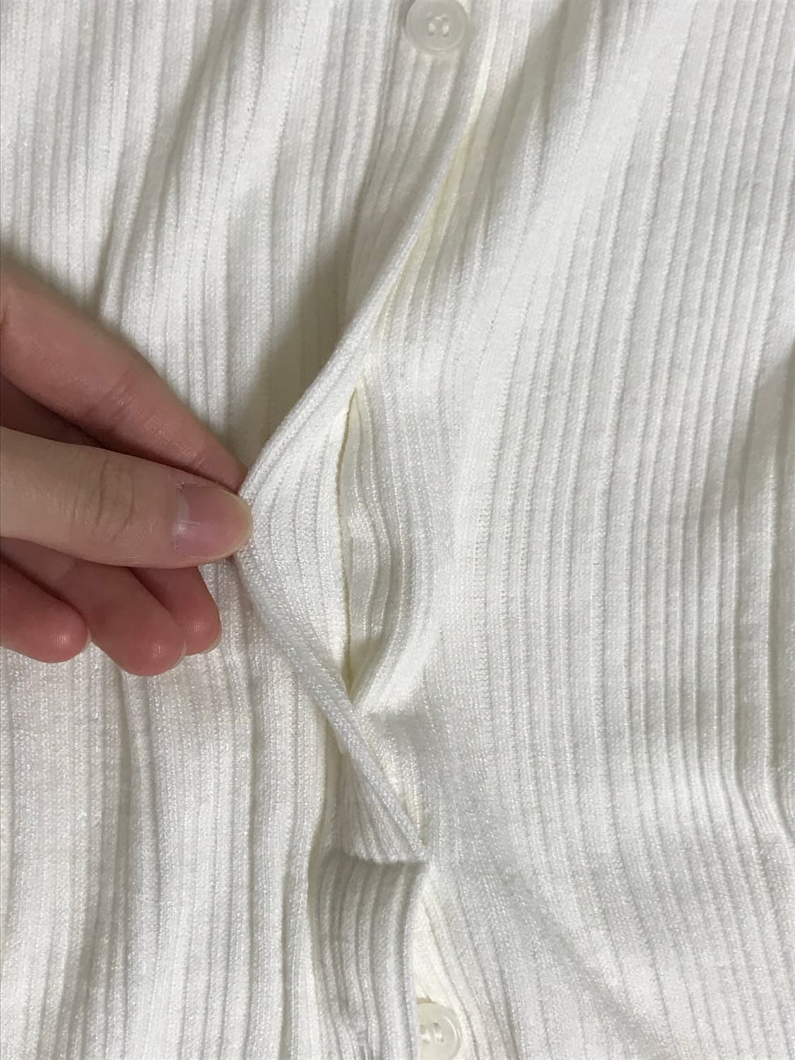 슬림핏 아이보리 오프숄더 상품이미지2