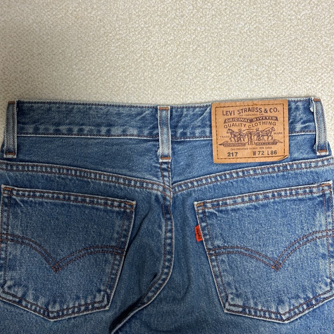리바이스 217 오렌지탭 데님팬츠 상품이미지4