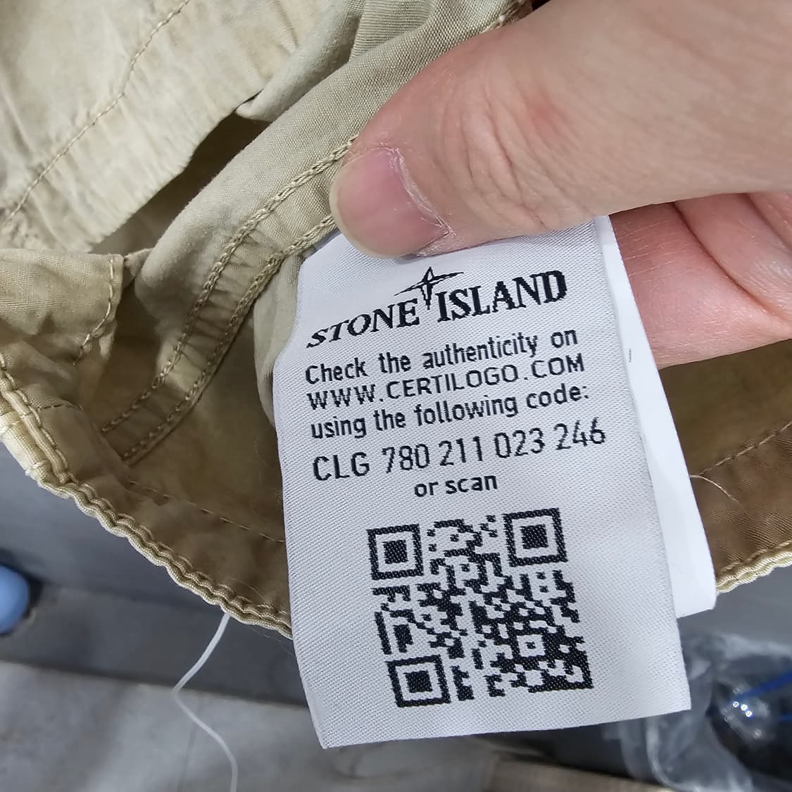 스톤아일랜드 나일론 오버셔츠 자켓 상품이미지6