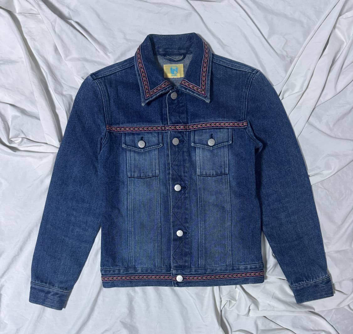 랭글러 에스닉 자카드 데님 자켓 상품이미지1