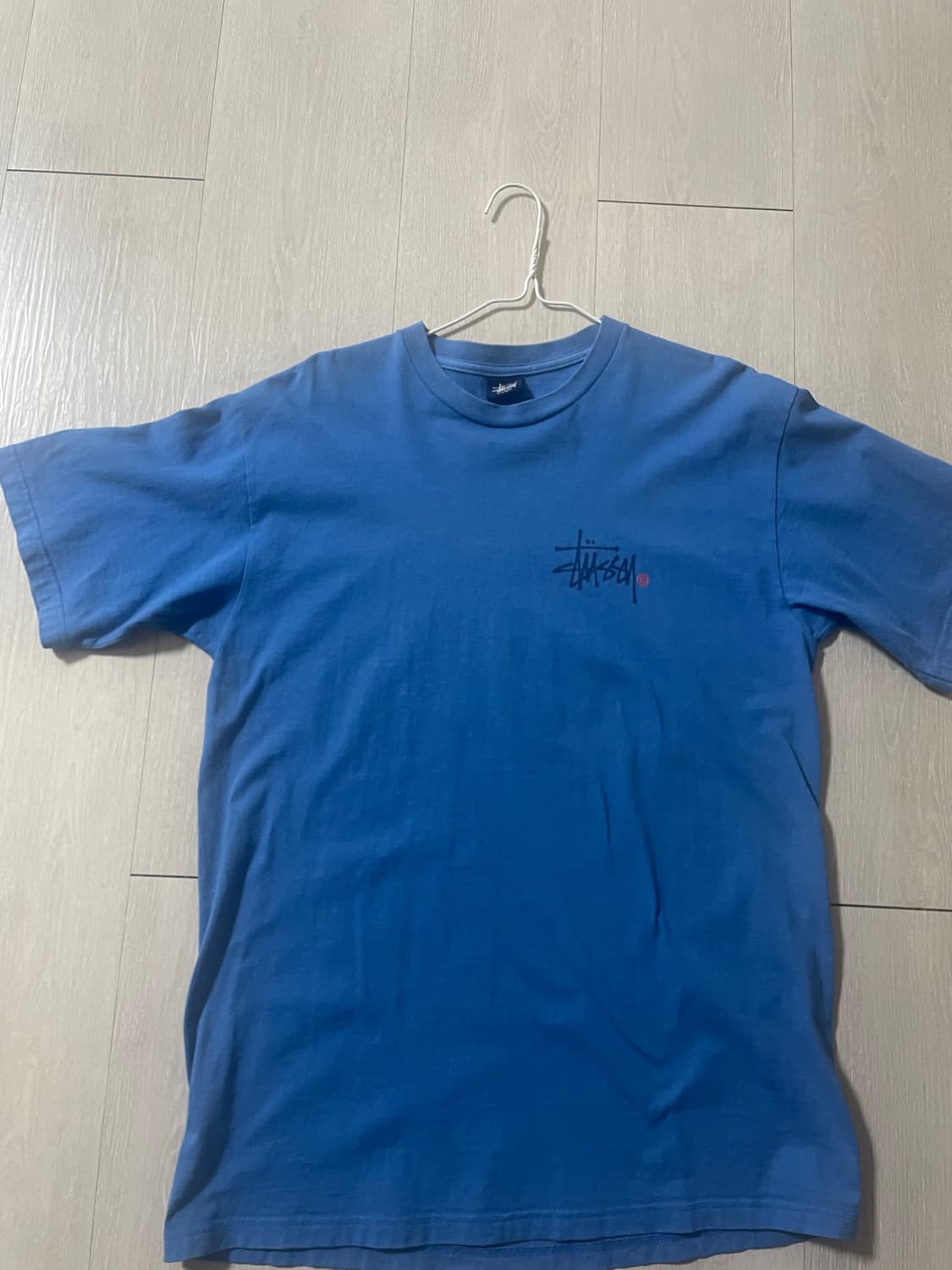 00s stussy / stock logo t shrit l 상품이미지1