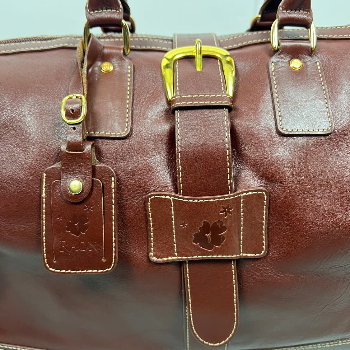 닥스골프 RAON GOLF CLUB 소가죽 보스턴백 상품이미지2