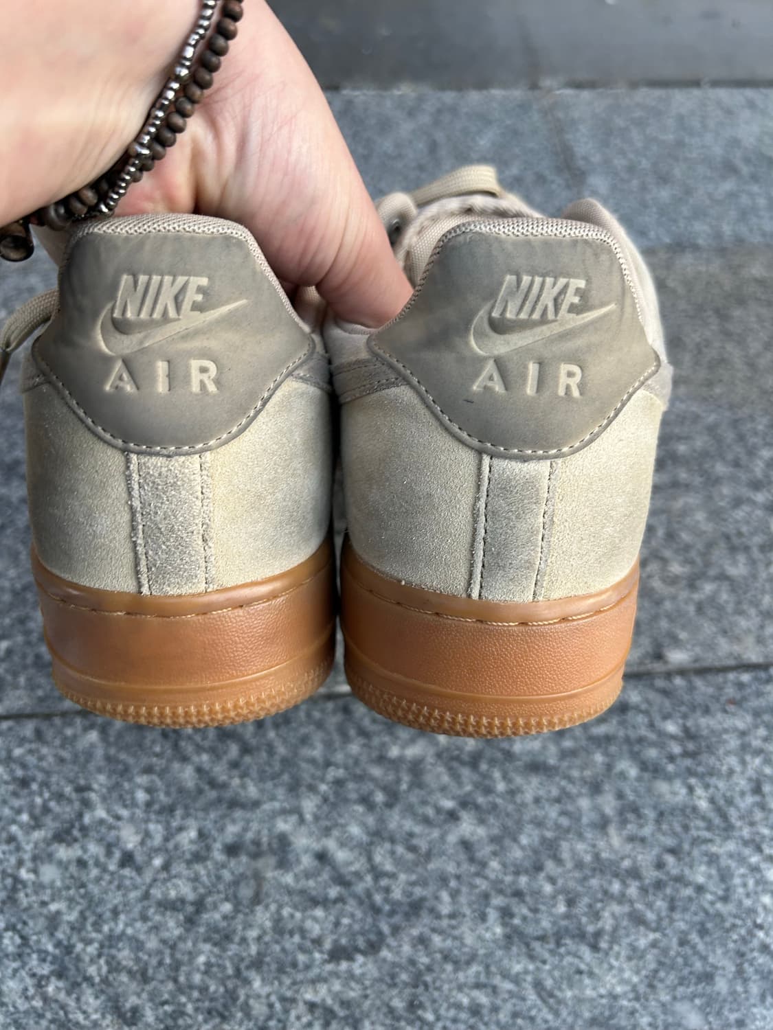 나이키 에어포스 스웨이드머쉬룸 295 상품이미지6