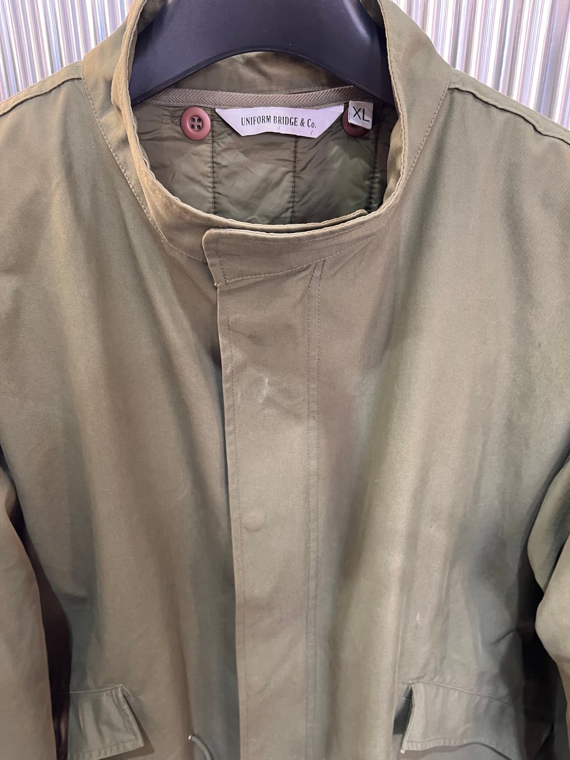 유니폼 브릿지 야상 자켓 카키 XL 상품이미지3