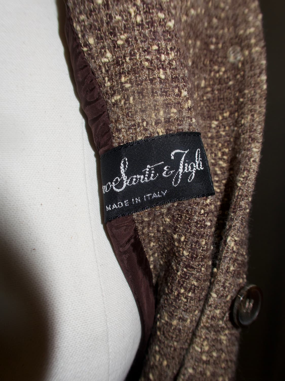 90s italy  stand collar jacket  상품이미지5