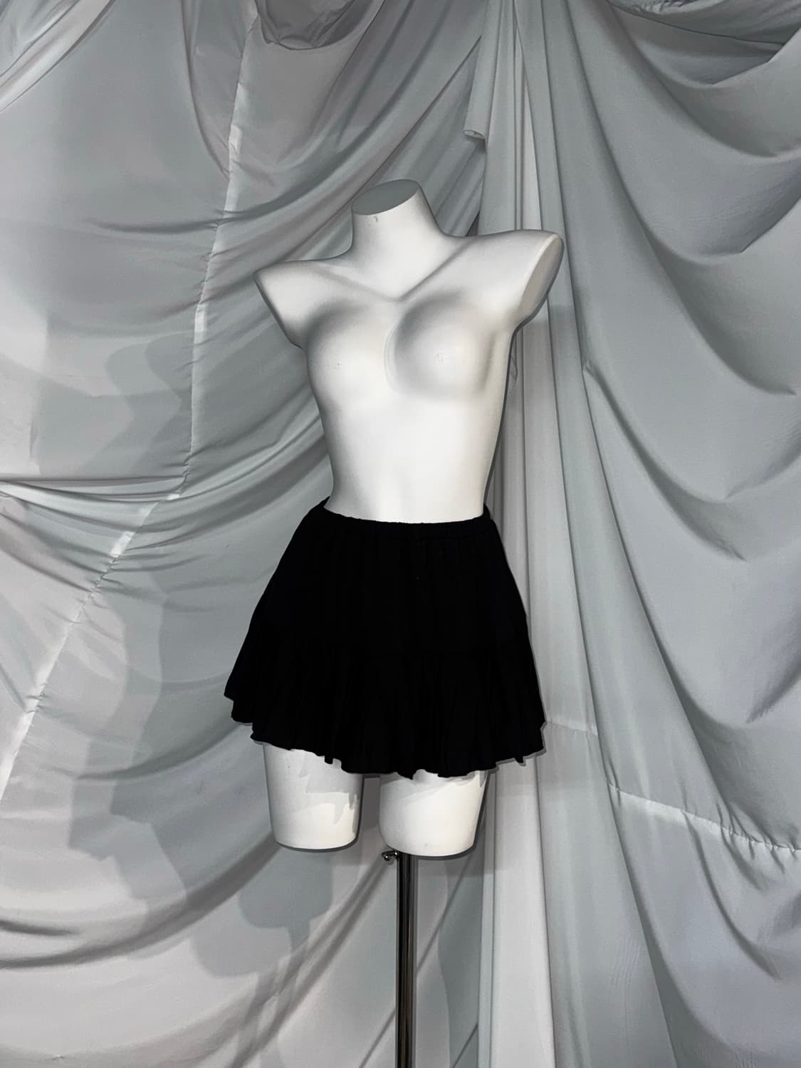 무채색 오리엔탈 고스고딕 블랙페어리 코디세트  상품이미지2