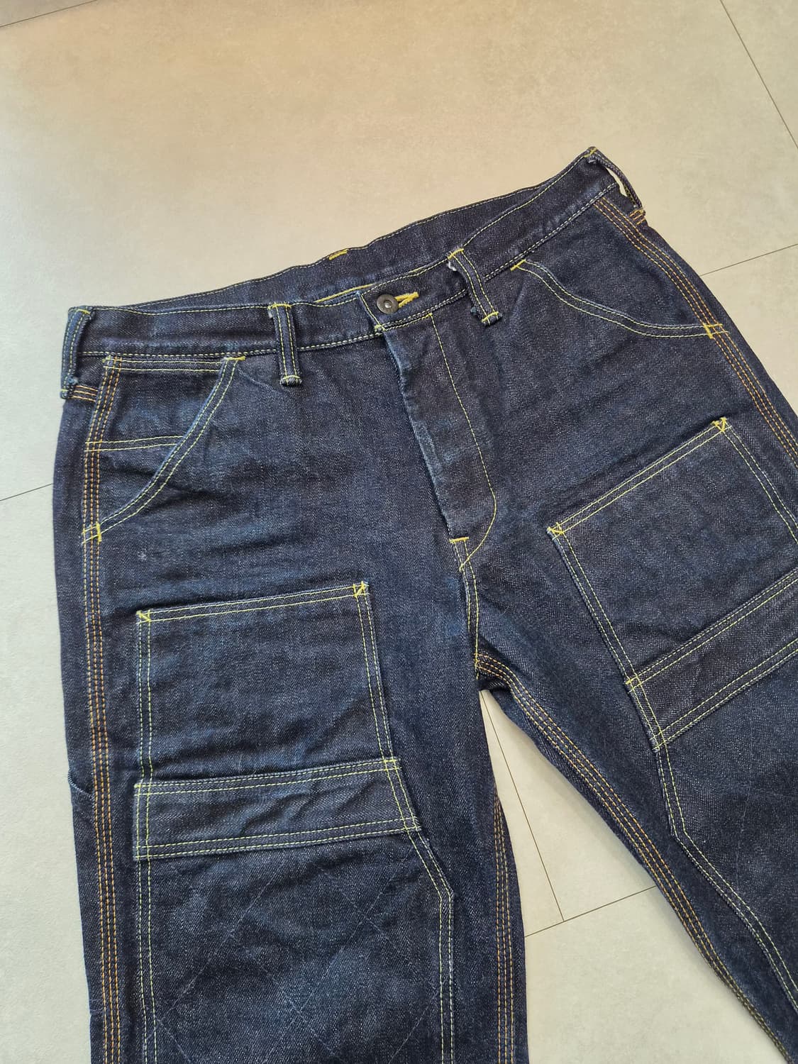 사무라이진 16온스 더블니 데님팬츠 36 상품이미지1