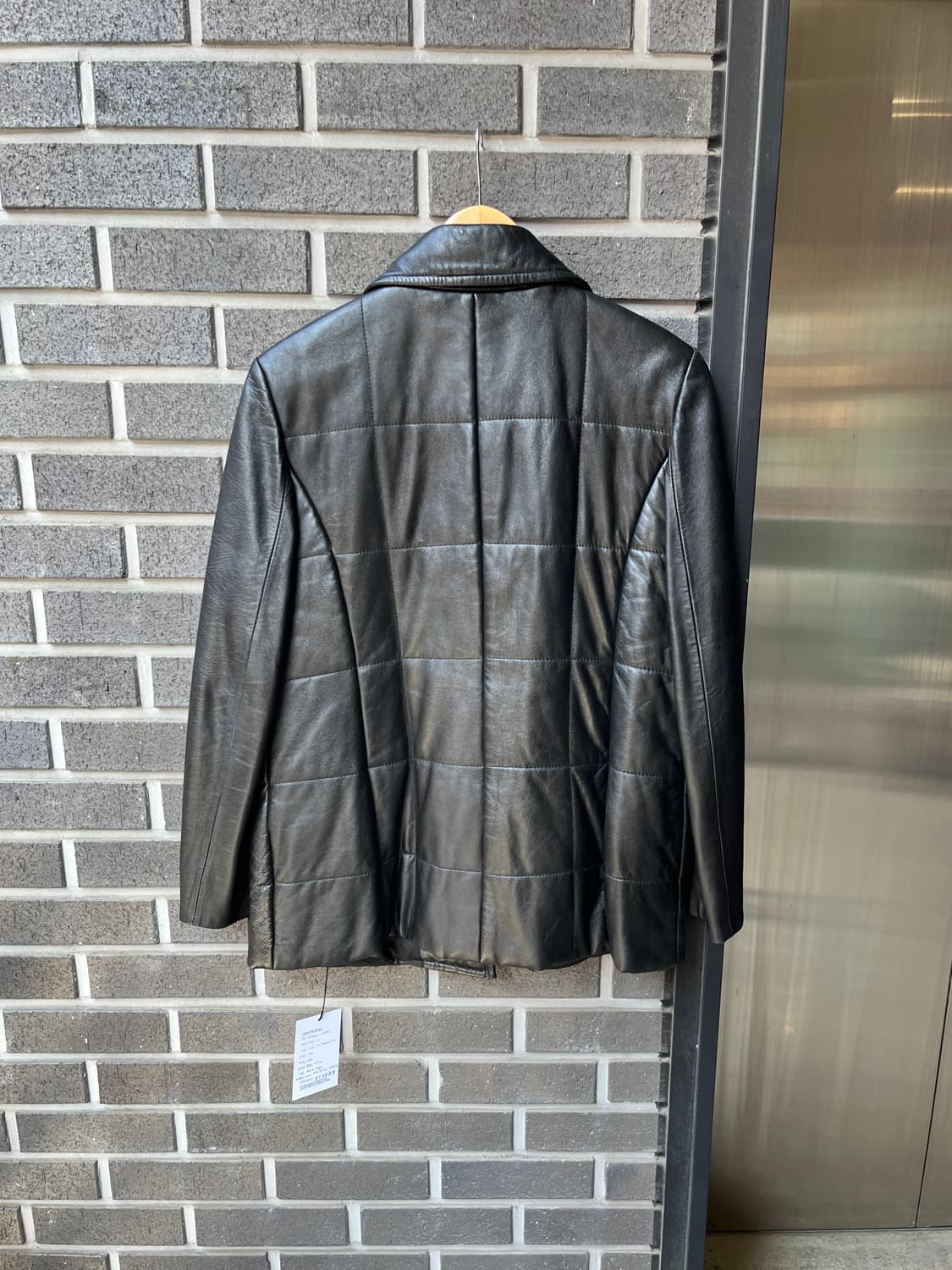 90s lambskin 퀼티드 양가죽 자켓 상품이미지6