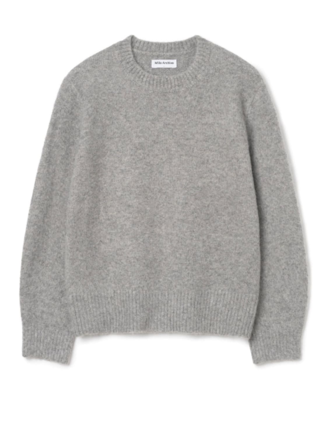 밀로아카이브 크롭 실루엣 니트 M 상품이미지1