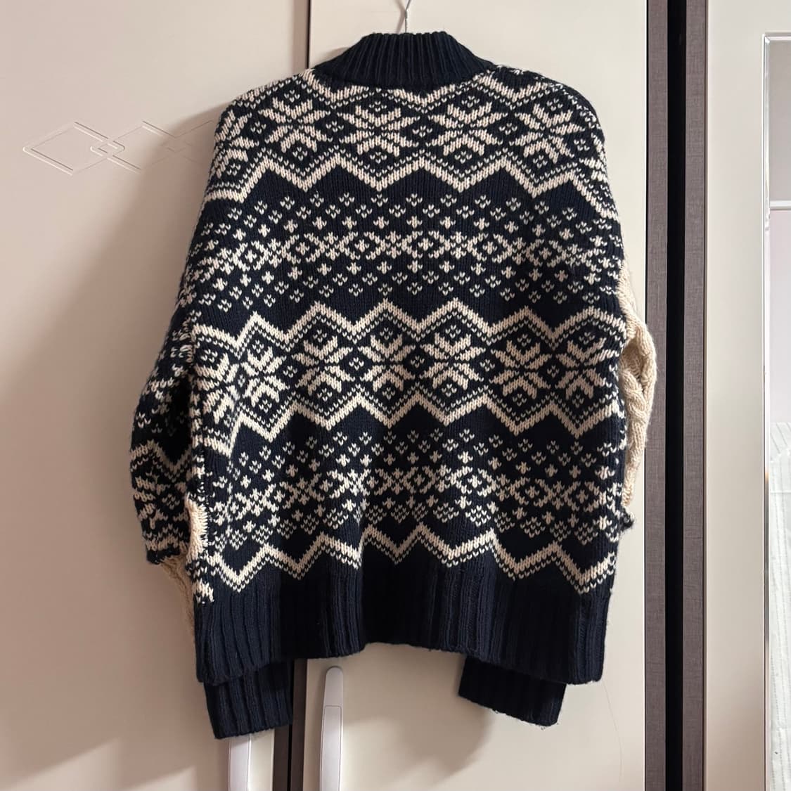 노르딕 니트집업 상품이미지2