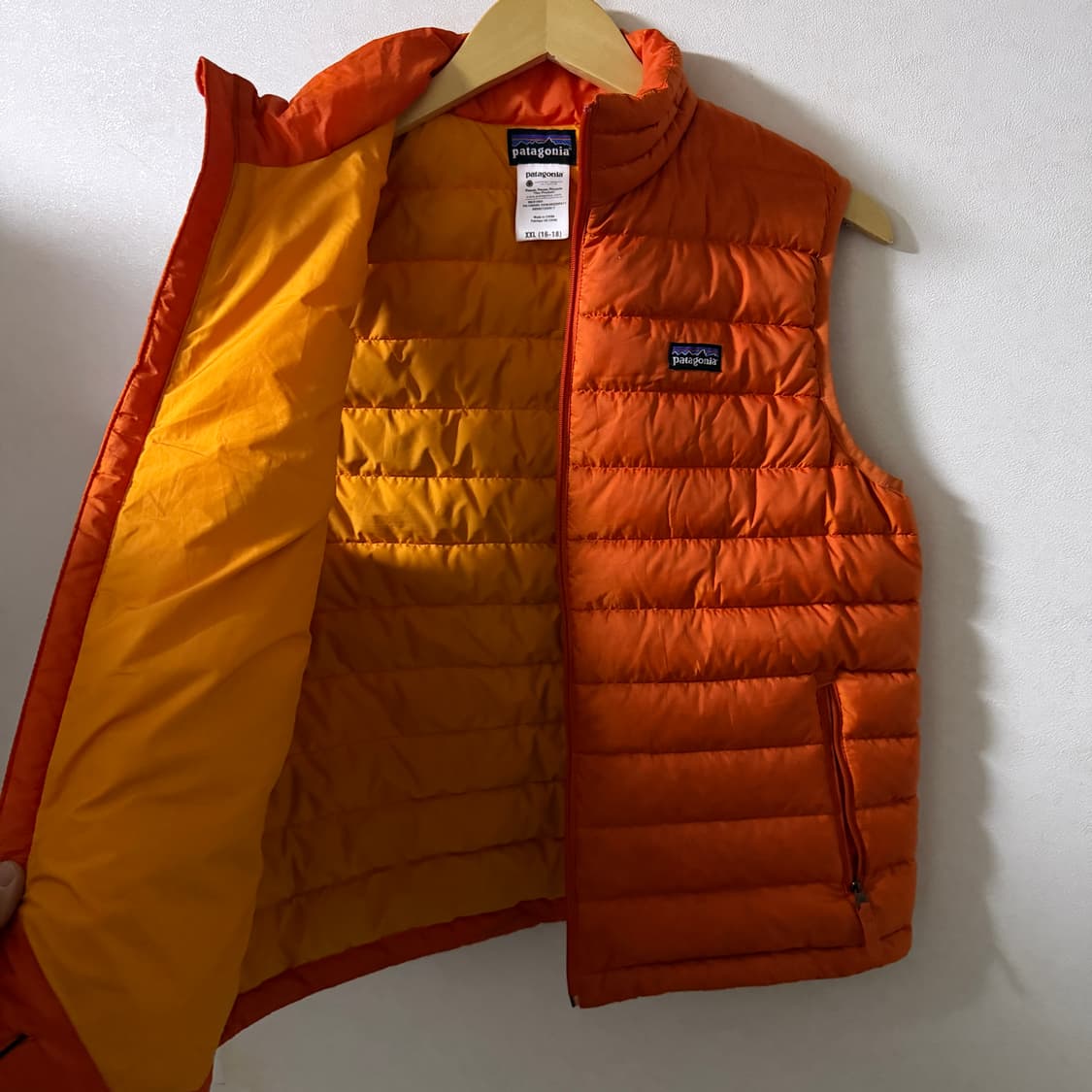 파타고니아 주니어 패딩 베스트 XXL (여성 77, 남성 90-95정도) 상품이미지8