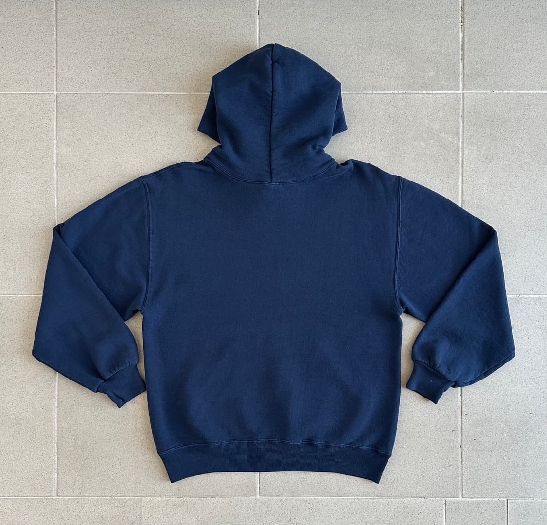 90s 빈티지 러셀 후드 네이비 M USA 상품이미지2