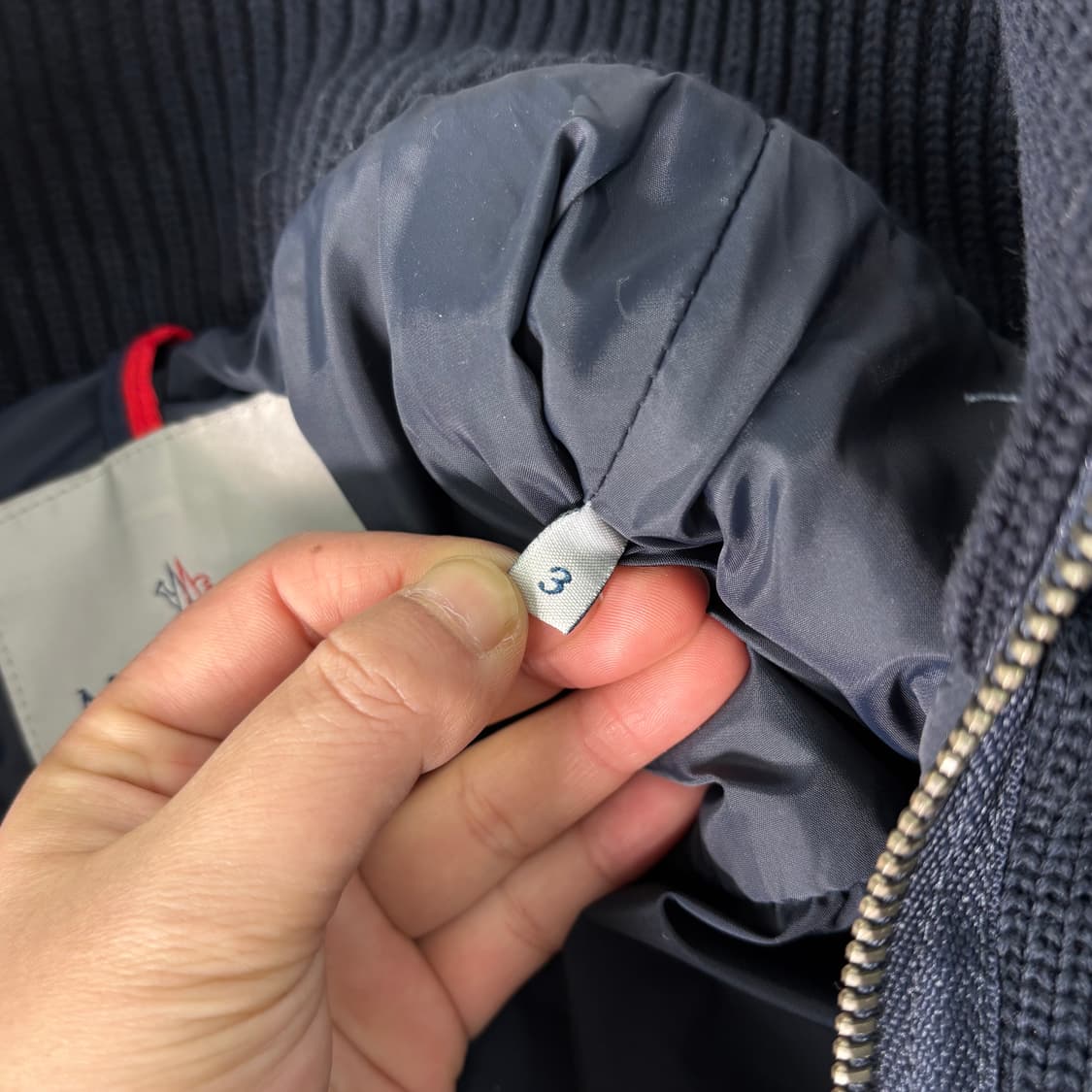 100 몽클레어 골덴 믹스 바람막이 자켓 상품이미지4