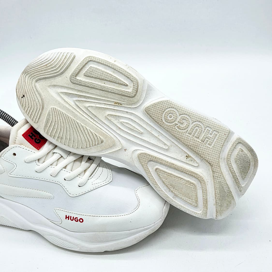  휴고 보스 레온 런 스니커즈 화이트 (40)  상품이미지3