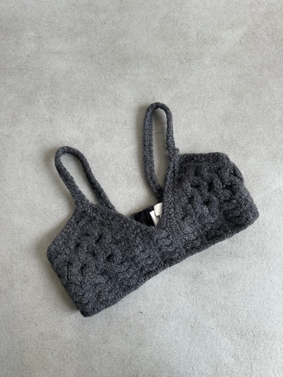 알렉산더 맥퀸 케이블 크롭 니트 탑 상품이미지3