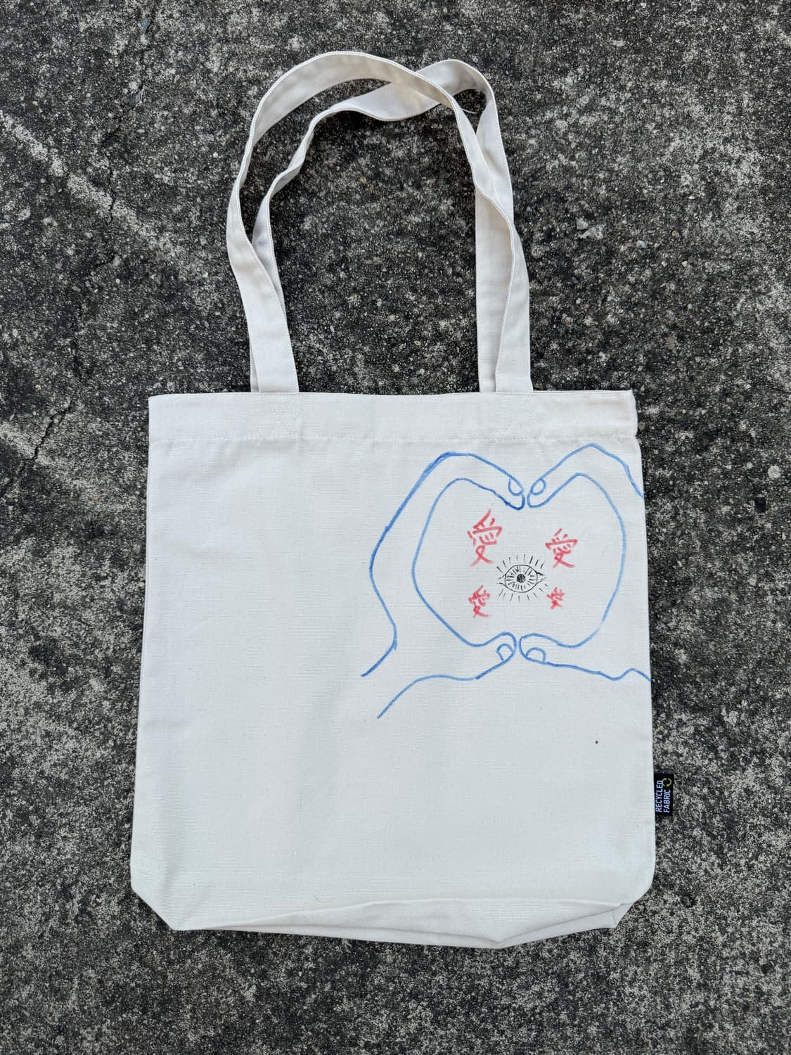 핸드페인팅 토트백 상품이미지1