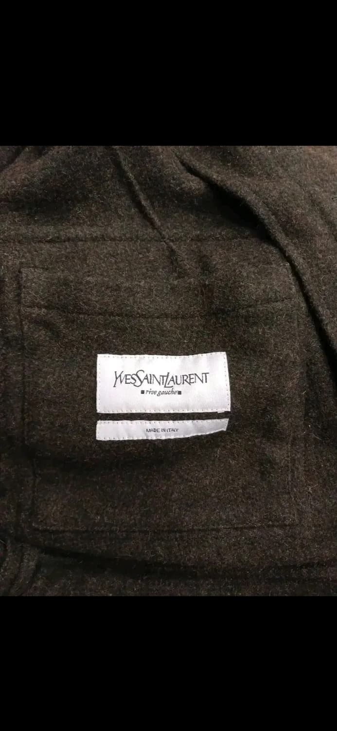 YSL rive gauche WOOL MILITARY COAT 상품이미지9