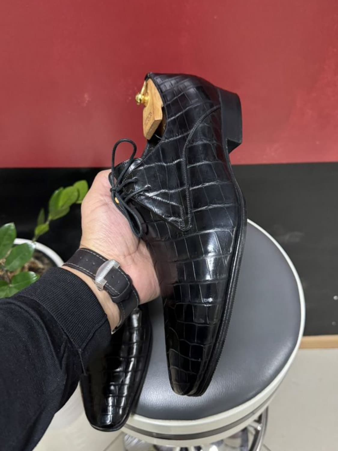디올 옴므 슈즈(크로커다일 스킨-악어가죽)42.5 사이즈-해외발송 상품이미지2