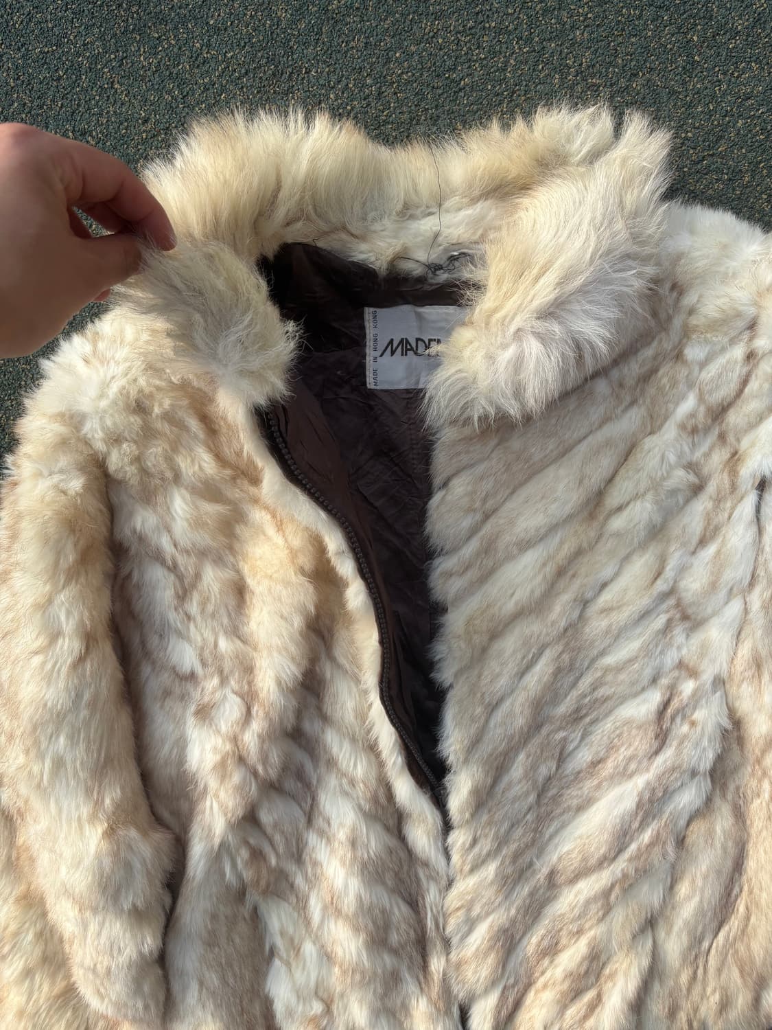 밍크 집업 자켓 여성 s 상품이미지3