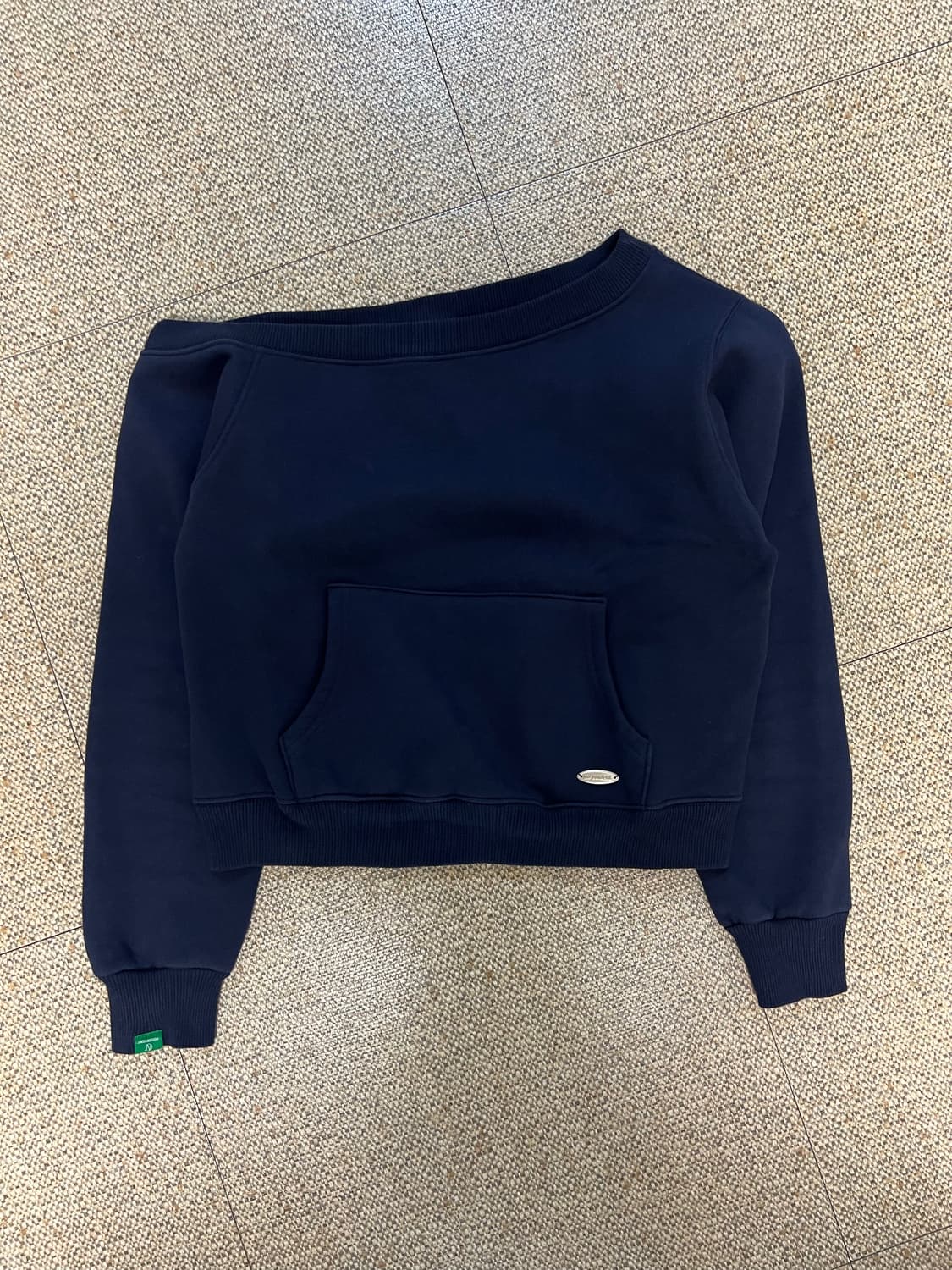 포켓 보트넥 스웻셔츠 상품이미지3