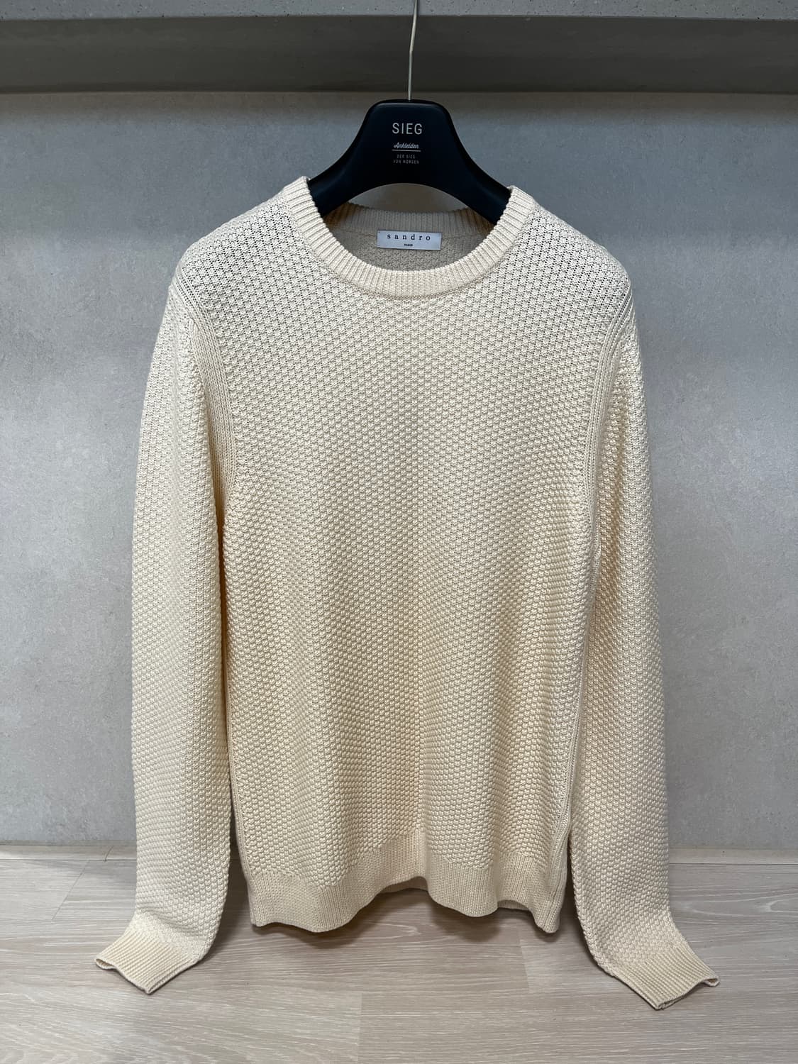 Sandro 산드로 와플 니트 상품이미지1