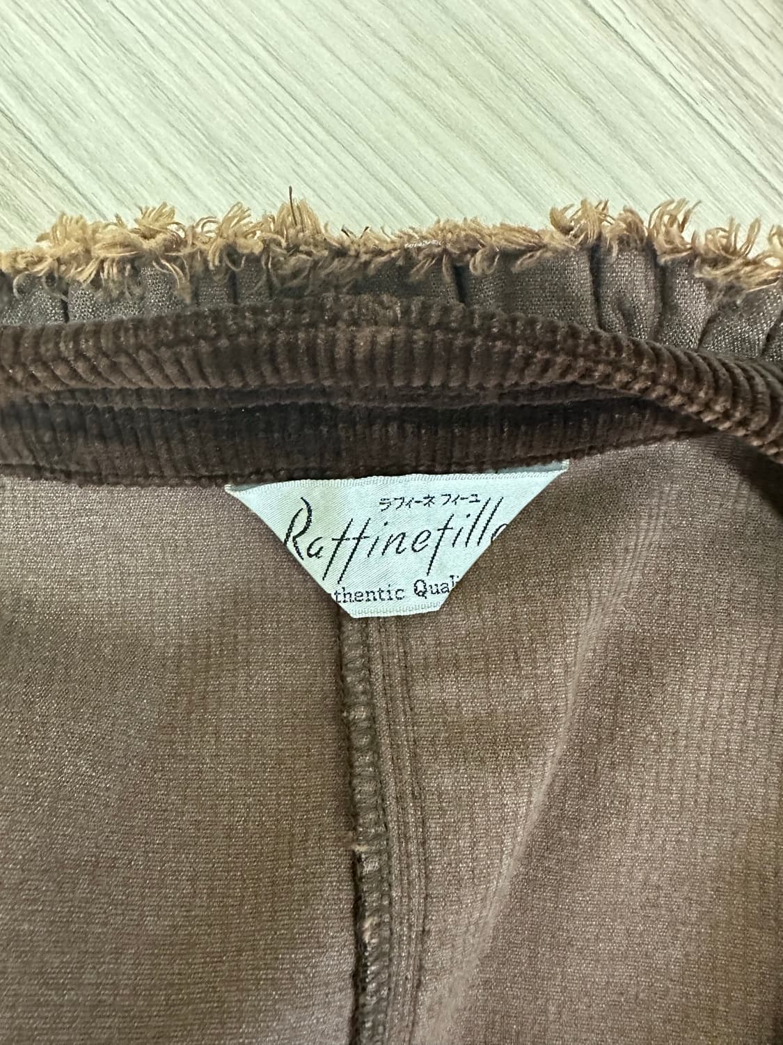 빈티지 트위드 원피스+코듀로이 자켓 상품이미지5