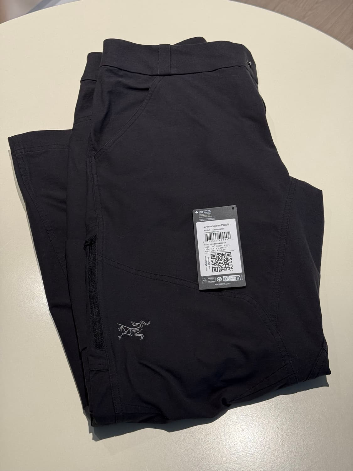 아크테릭스 크로닌 코튼 팬츠 32-s 상품이미지1