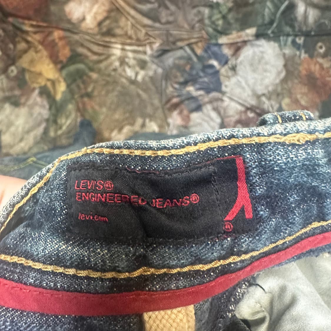 리바이스 빈티지 엔지니어드 워싱데님진 32 상품이미지5