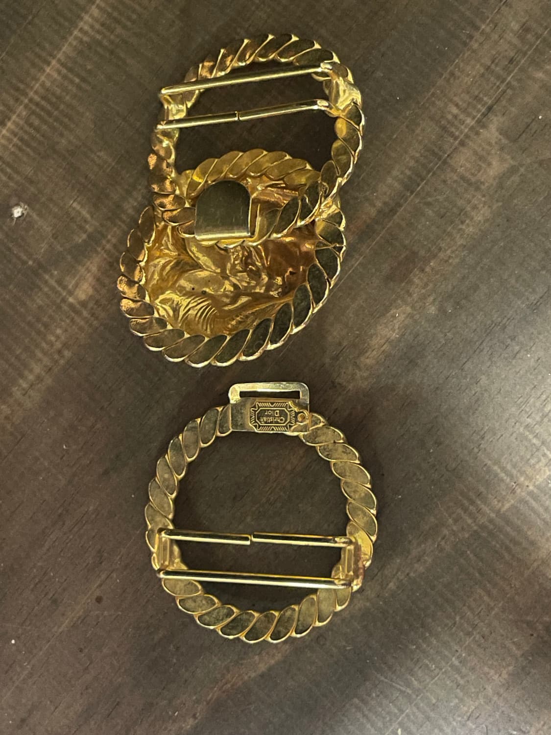 빈티지 크리스찬디올 벨트버클 상품이미지9