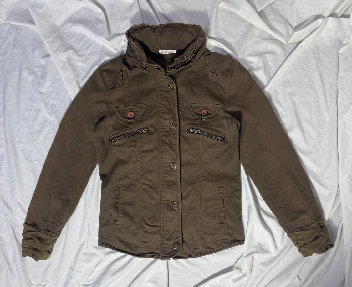 Double dazzle 보노 밀리터리 자켓 y2k lgb goa 상품이미지5