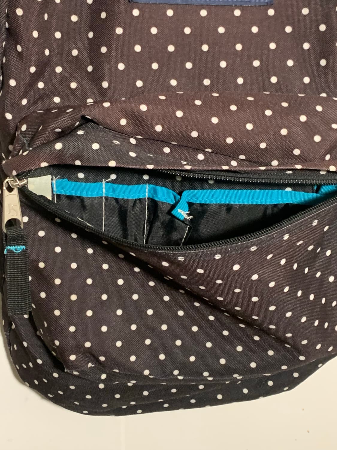 잔스포츠 브라운 도트 백팩 상품이미지6