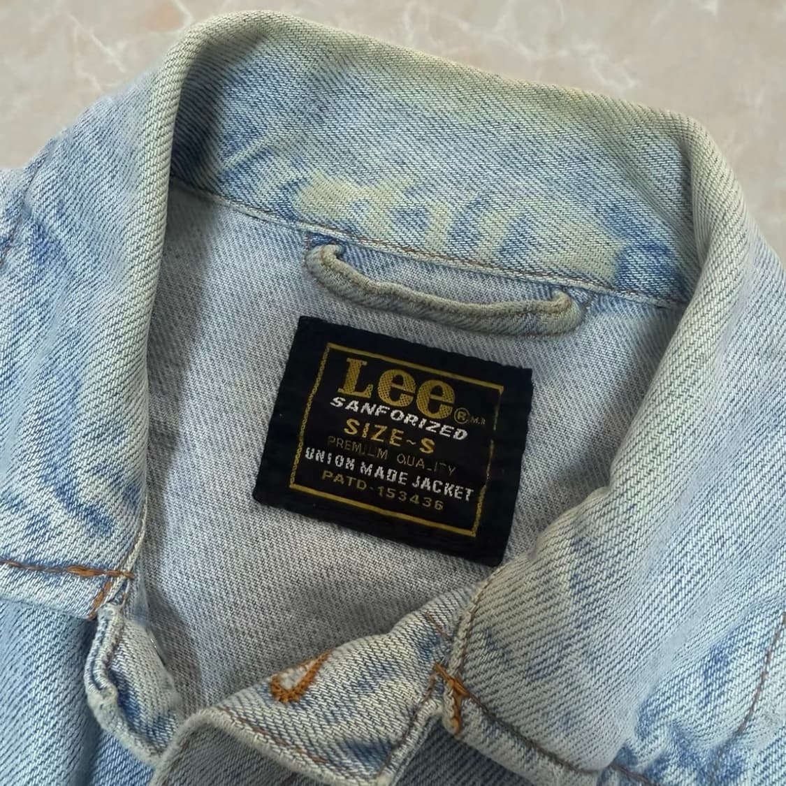 Vintage 70s Lee 클래식 데님 트러커 자켓 상품이미지5