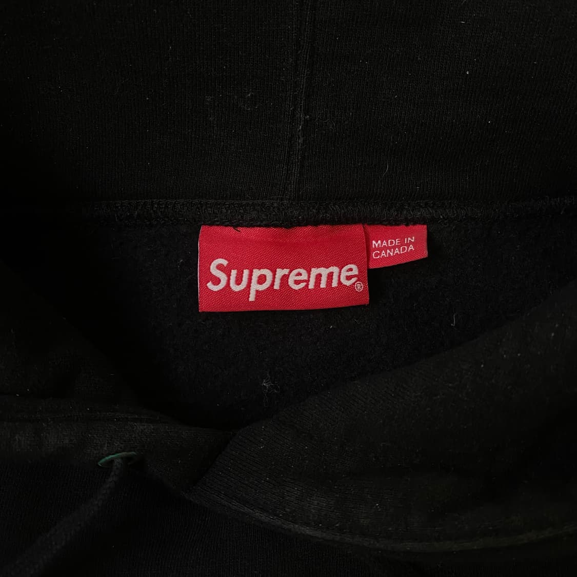 [L] 23FW 슈프림 서울 박스로고 후드 스웨트셔츠 블랙 상품이미지3