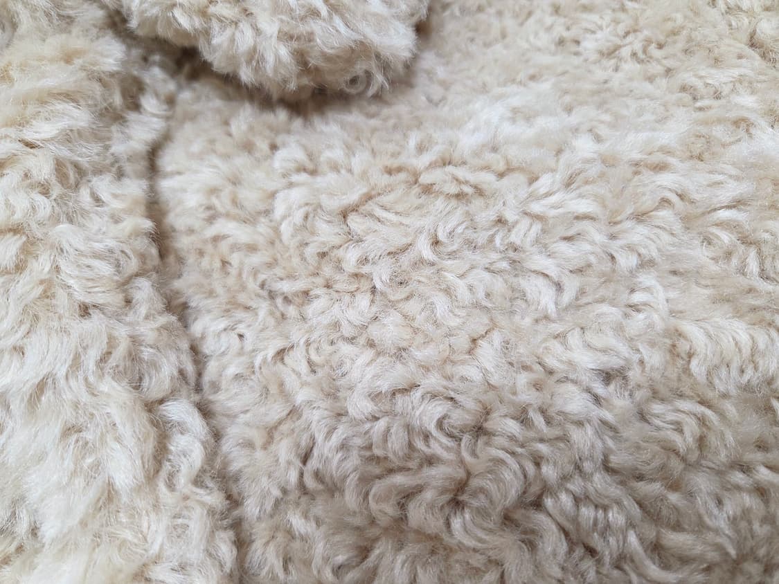 드온도(de Ondo) 카나 시어링 푸들퍼 자켓 프리사이즈 새상품 상품이미지8