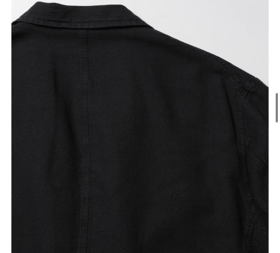 코모리 실크 자켓 페이드 블랙 1 상품이미지4