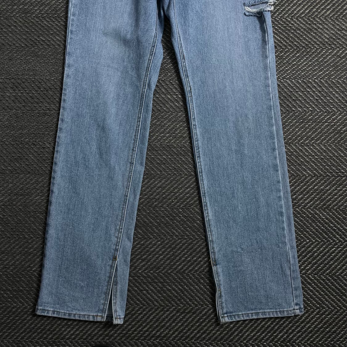 빈티지 우먼스 디스트로이드 슬림 데님 팬츠y 4507 상품이미지3