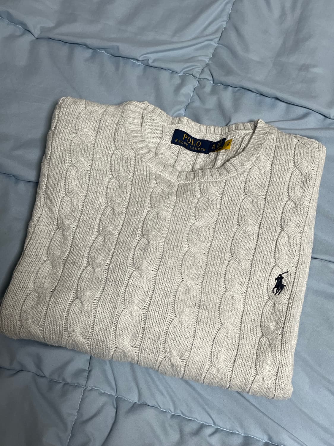 폴로랄프로렌 XL 케이블 꽈배기 니트 스웨터 팔아요! 상품이미지6