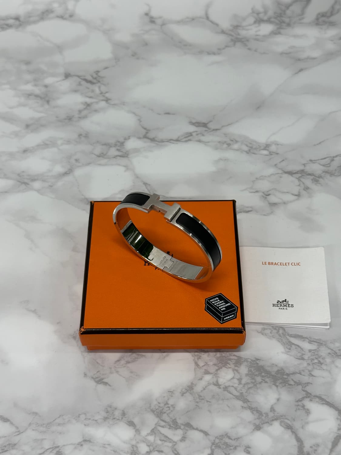 [정품] 에르메스 클릭아슈 누아 매트 T6 상품이미지1