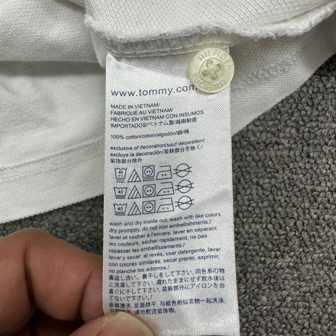 타미힐피거 반팔 카라티 상품이미지4