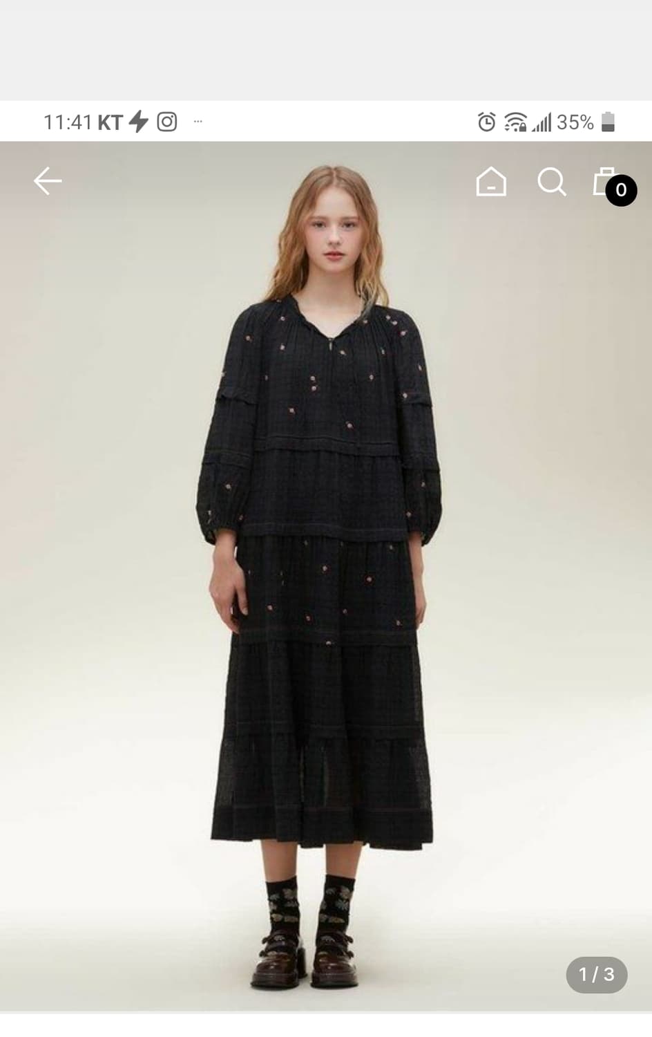 써스데이아일랜드 329000원 자수원피스 23년 상품이미지1