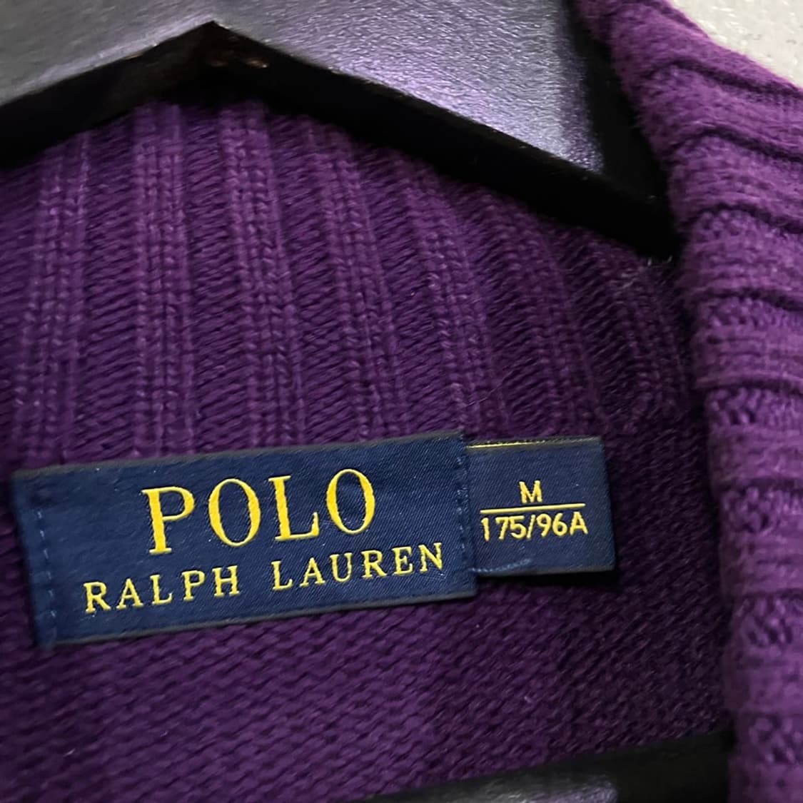 폴로 랄프로렌 반집업 니트 상품이미지5