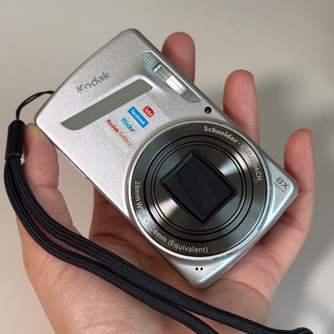 코닥 이지쉐어 M580 빈티지 디카 디지털카메라 실버 상품이미지2