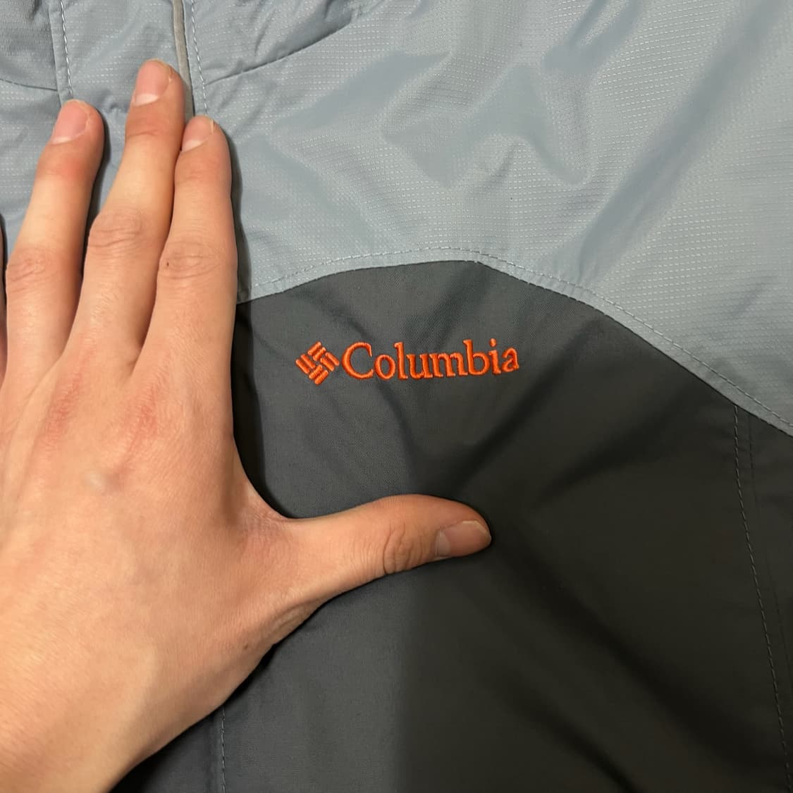 컬럼비아 남성 로고 바람막이 자켓 L/100  상품이미지3